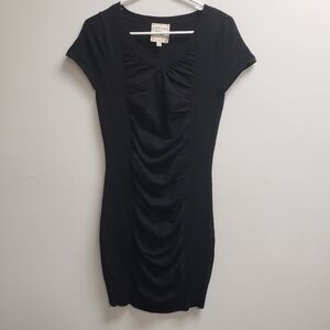 Pink Rose Womens Black Sweater Dress Size Large